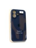 Чохол iPhone 17/18 Silicon Case original FULL Camera №8 Dark blue (4you)