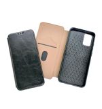 Flip Cover for Xiaomi Redmi A1/A2 DDU Premium Black ( PU Шкіра ) ( 4you )