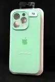 Чохол iPhone 12Pro Silicon Case original FULL Camera № 70 mint ( 4you )