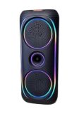 Портативна колонка MS-2041BT-W (USB+SD+Bluetooth+FM+LED) 56см*24см*23см Black