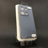 Чехол Xiaomi Redmi Note 14s(4G) Silicon Original FULL №12 Charcoal grey (4you)