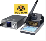 Паяльна станція OSS T12x Power 72w жало T12, цифрова індикація на паяльник (W) - Ціна Тижня!