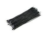 Провід < > монтажні чорні ( 100 шт ) ( M )