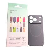 Чехол iPhone 17Pro Silicon BEATS with MagSafe №12 Graphite Gray