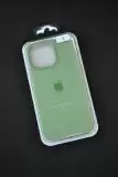 Чохол iPhone 15Pro Silicon Case original FULL №1 green (4you)