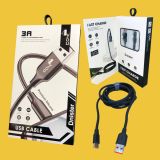 Usb-cable Type-C 4you Dnister black (3A, Silicon Perfect, 2m) Нова упаковка!