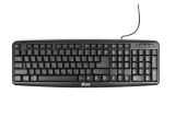 Клавиатура проводная Frime FKBS-002 USB RUS/UKR Black