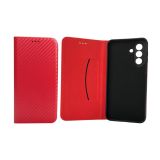 Flip Cover for Samsung A17(4G) Fiber Red (4you)