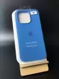 Чохол iPhone 16Pro Silicon Case original FULL №42 capri blue (4you)