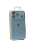 Чехол iPhone 17Pro Silicon Case original FULL Camera №45 sky blue (4you)