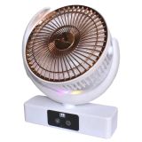 Вентилятор настільний Desktop loop Fan F23 (LED,5 режимів, 180°, Type-C) Gold