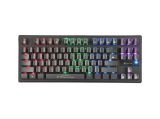 Клавіатура провідна XTRIKE ME GK-979 TKL (USB, з підсвічуванням) Black