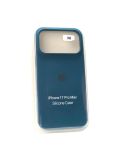 Чохол iPhone 17ProMax/18ProMax Silicon Case original FULL №38 blue cobalt (4you)