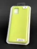 Чохол Samsung A31/A315 Silicon Original FULL №8 Yellow (4you)