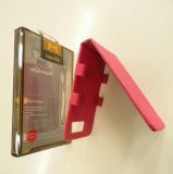 Книжка вертикальная универсальная 4,7B Рифленый розовый BEST(фирм.упаковка,логотип,улучш.качество)