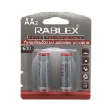 АКБ Rablex HR6 600mAh AA (2 на блістері)