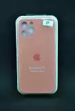 Чохол iPhone 12 Silicon Case original FULL Camera № 27 peach ( 4you )