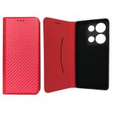 Flip Cover for Xiaomi Redmi 15c 5G 173mm Europe version Fiber Red (4you)