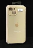 Чохол iPhone 13 Silicon Case original FULL Camera № 11 antique white (4you)