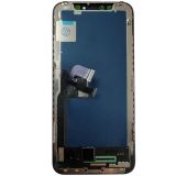 LCD iPhone X із чорним тачскрином + дисплейна рамка HD+ HUAIY Incell (X) 5001504B 