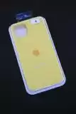 Чохол iPhone 15Pro Silicon Case original FULL №4 yellow (4you)