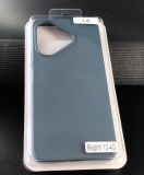 Чехол Xiaomi Redmi 13(4G) Silicon Original FULL №14 Dark Blue (4you) (от 5шт - 5%)