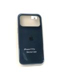 Чохол iPhone 17Pro Silicon Case original FULL №54 steel blue (4you)