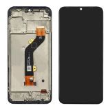 LCD TECNO Spark 8C (KG5K) с чёрным тачскрином + корпусная рамка (М)