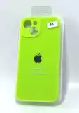 Чохол iPhone 15 Silicon Case original FULL Camera №53 neon green (4you)