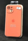 Чохол iPhone 14 Silicon Case original FULL Camera №27 peach (4you) 