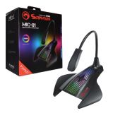 Микрофон MARVO MIC-01 (LED) Black