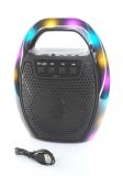 Портативна колонка ESS-109B (USB+SD+Bluetooth+FM+дисплей+адаптер від мережі+1-динамік) Black