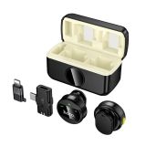 Микрофон беспроводной HOCO L22 (Type-C\Lightning) Black