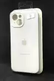 Чохол iPhone 13 Silicon Case original FULL Camera № 9 white (4you)
