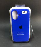 Чехол iPhone 17 Silicon Case original FULL №48 indigo (4you)