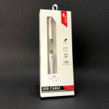 Cable Type-C/Type-C 4you Elbe (3A, silicon) White