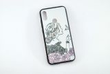 Чехол Xiaomi Redmi 7 Silicon Glass Print (M8) "Акционная цена"