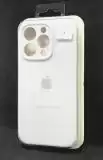 Чохол iPhone 15ProMax Silicon Case original FULL Camera №9 White (4you)