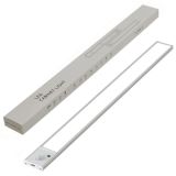 LED светильник 40-3S АКБ, датч движ и освещ алюм корп,серебр 40 см 3W (М) - Цена Недели!