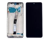 LCD Xiaomi Redmi Note 9 Pro/9Pro max/9s с черным тачскрином + серая корпусная рамка (M)