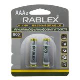 АКБ Rablex HR3 800mAh AAA (2 на блистере)