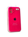Чохол iPhone 17/18 Silicon Case original FULL Camera №52 ultra pink (4you) 
