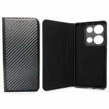 Flip Cover for Xiaomi Redmi 15c 4G 173mm Europe version Fiber Black (4you)
