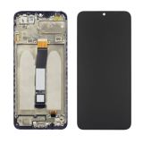 LCD Xiaomi POCO C40 із чорним тачскрином + корпусна рамка (M)