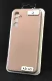 Чохол Samsung A34(5G) Silicon Original FULL № 3 Pink sand ( 4you )
