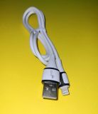 Usb-cable iPhone 5 4you Oskol ( 2.1A ) white ( тех.пак )