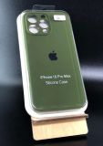 Чохол iPhone 16ProMax Silicon Case original FULL Camera №64 olive green (4you)
