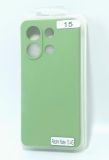 Чехол Xiaomi Redmi Note 13(4G) Silicon Original FULL №15 Green (4you)