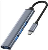Type-C HUB USB 3.0-1 порт+ 2.0-3 порти