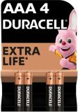 Батарейка Duracell LR03 BASIC AAA, Alkaline (4 на блистере)